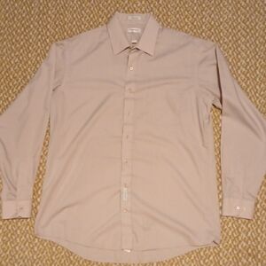 Damo Men's Dress Shirt in Light Tan